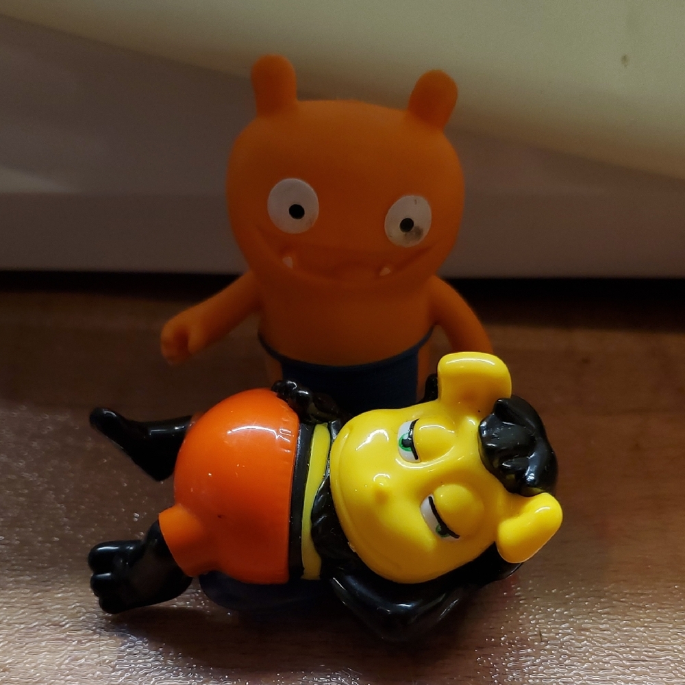 Free - Bee and Ugly Doll Small Figure Lot